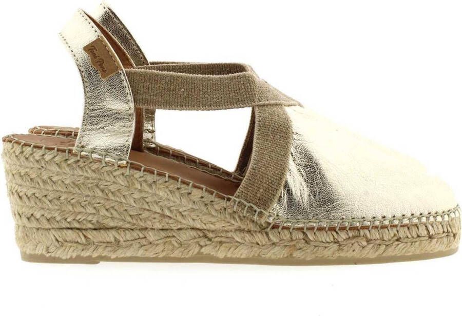 Toni Pons Tossa Dames Espadrilles Platinum