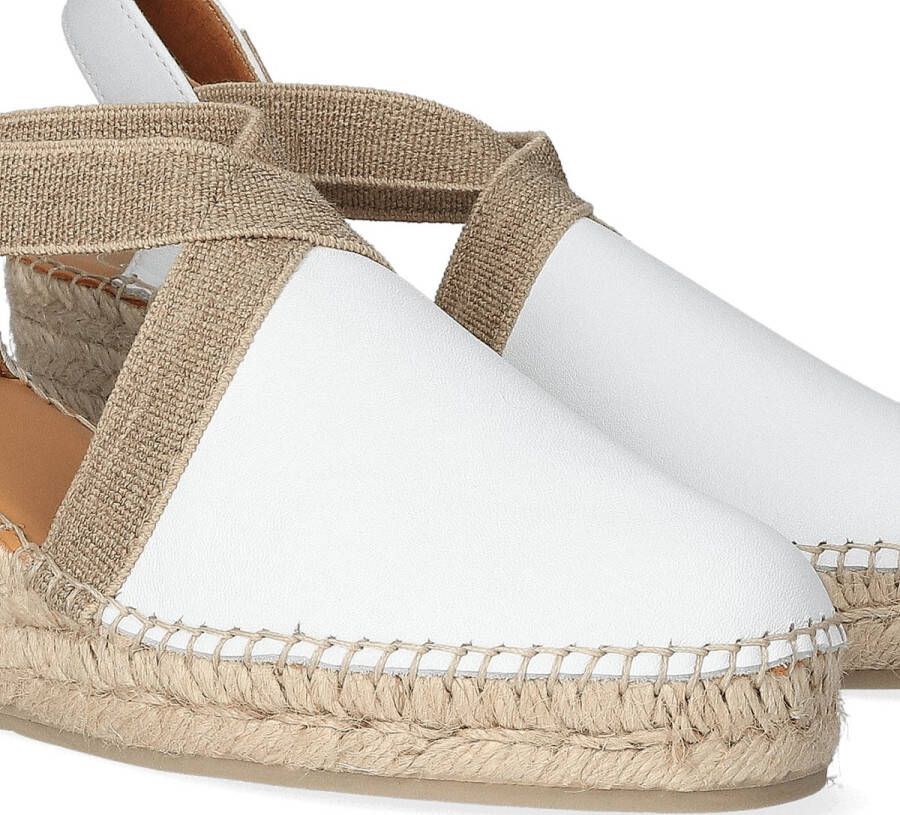 Toni Pons Tossa Dames Espadrilles Blanc Wit Leer TOSSAblanc - Foto 10