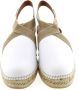 Toni Pons Tossa Dames Espadrilles Blanc Wit Leer TOSSAblanc - Thumbnail 14