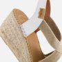 Toni Pons Tossa Dames Espadrilles Blanc Wit Leer TOSSAblanc - Thumbnail 11