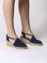 Toni Pons Tremp Dames Espadrilles met sleehak Blauw - Thumbnail 8