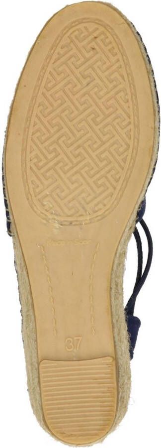 Toni Pons Tremp Dames Espadrilles met sleehak Blauw