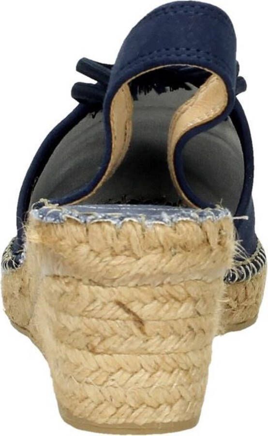 Toni Pons Tremp Dames Espadrilles met sleehak Blauw