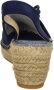 Toni Pons Tremp Dames Espadrilles met sleehak Blauw - Thumbnail 6