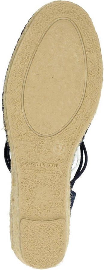 Toni Pons Tremp Dames Espadrilles op sleehak blauw