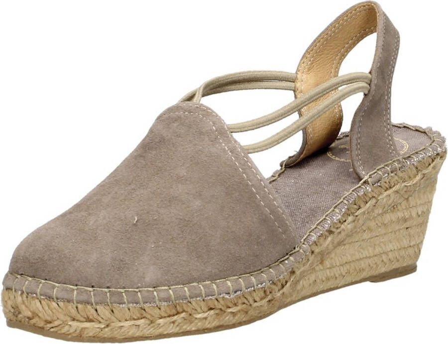 Toni Pons Tremp Dames Espadrilles taupe