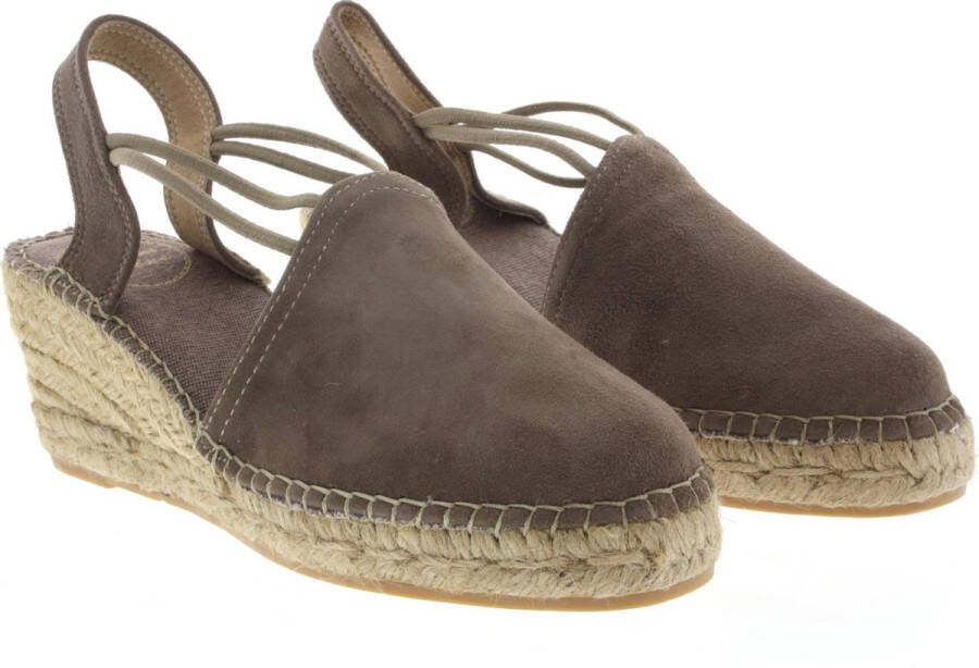 Toni Pons Tremp Dames Espadrilles taupe