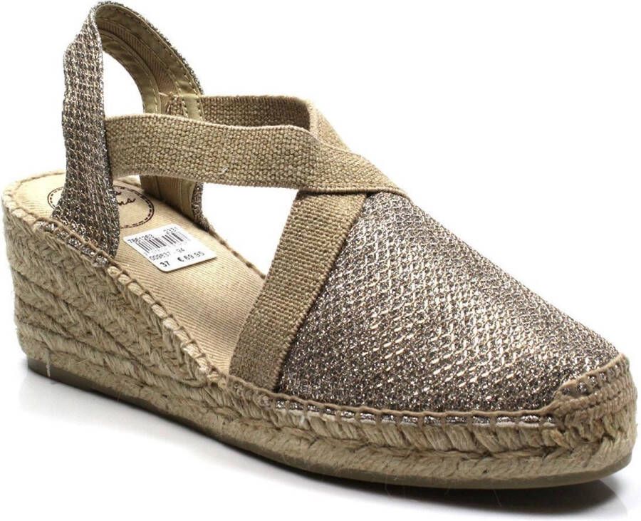 Toni Pons Triton Dames Espadrilles Beige