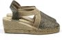 Toni Pons Triton Dames Espadrilles Caqui Groen Textiel TRITONcaqui - Thumbnail 9