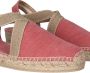 Toni Pons Verdi-V Dames Espadrilles Blush Roze Canvas VERDIVblush - Thumbnail 4