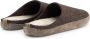 Travelin ' Get-Home Heren Slip-On sloffen Wollen pantoffels Suede zool Bruin - Thumbnail 4