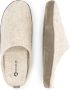 Travelin ' Get-Home Heren Slip-On sloffen Wollen pantoffels Suede zool Zand Beige - Thumbnail 3