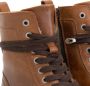 Travelin ' Kvinlog Dames Leren Veterschoenen Wol gevoerde boots Cognac leer - Thumbnail 6