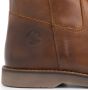 Travelin ' Lannion Dames Leren Enkellaarzen Schoenen vrouwen Cognac Bruin Leer - Thumbnail 4