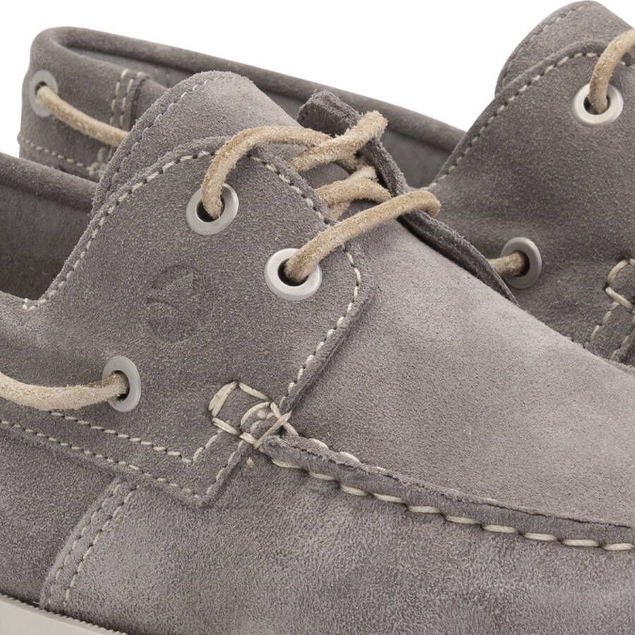 Travelin ' Penzance Herenschoenen mocassins Suede Leer instappers mannen Grijs leer