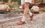 Travelin ' Plymouth Heren Leren Moccasins met veter Boot schoen Bruin Leer - Thumbnail 11