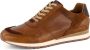 Travelin ' Worcester Casual leren herensneakers Veterschoen Cognac Bruin Leer - Thumbnail 3