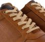 Travelin ' Worcester Casual leren herensneakers Veterschoen Cognac Bruin Leer - Thumbnail 4