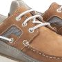 Travelin ' Yarmouth Leren heren zomerschoenen mocassins Cognac bruin leer - Thumbnail 4