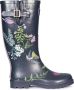 Trespass Womens Ladies Elena Wellington Boots (Humming Bird Print) - Thumbnail 4