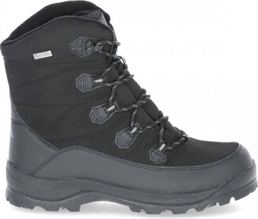 Trespass Mens Zotos Waterproof Snowboots (Black)