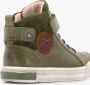 TwoDay hoge leren jongens sneakers Groen Maat Uitneembare zool24 - Thumbnail 5