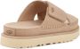 UGG Slippers Dames W Goldenstar Cross Slide Maat: 36 Materiaal: Rubber Kleur: Beige - Thumbnail 11