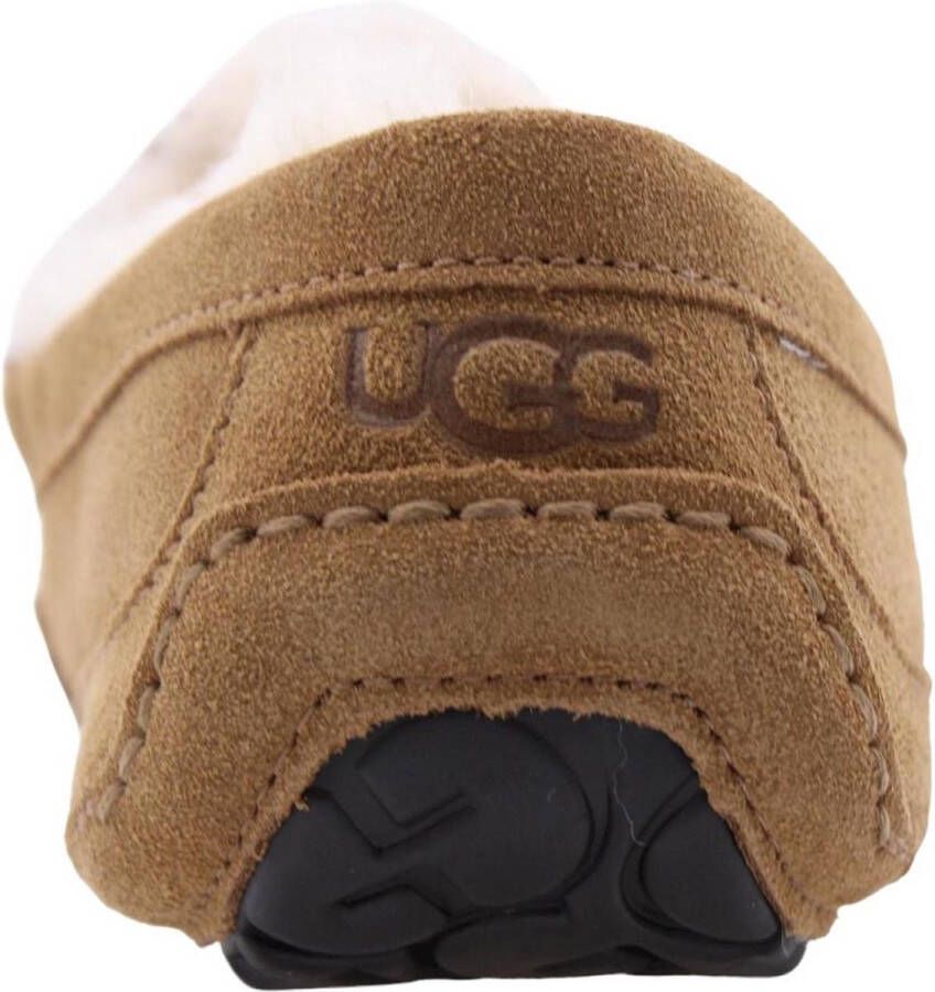 UGG Pantoffels Heren Ascot Maat: 45 Materiaal: Suède Kleur: Cognac - Foto 10