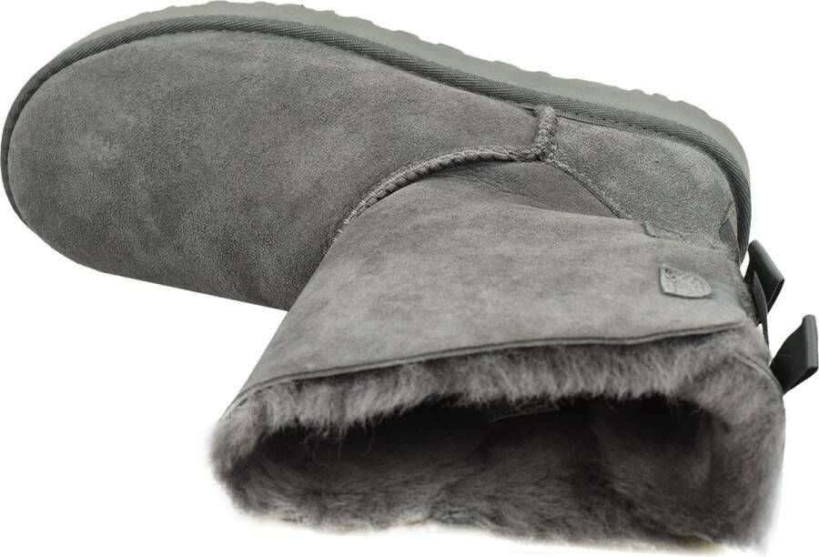 UGG Bailey Bow II 1016225-GREY Vrouwen Grijs Laarzen Sneeuw laarzen