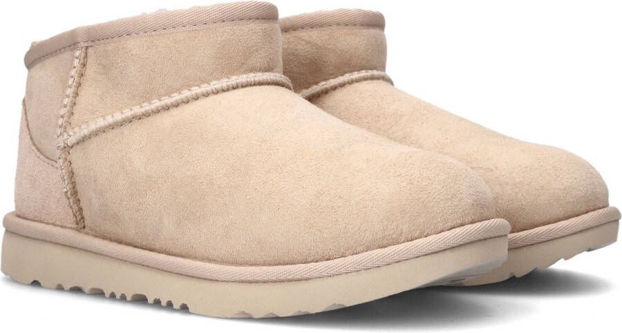 UGG Bruin Tinten Classic Ultra Mini Kids Vachtlaarzen Warme Laarzen Meisjes Beige