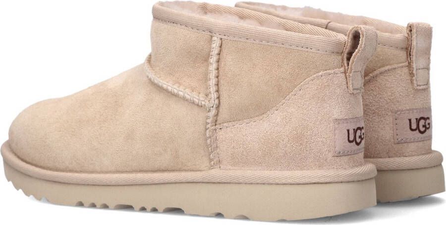 UGG Bruin Tinten Classic Ultra Mini Kids Vachtlaarzen Warme Laarzen Meisjes Beige