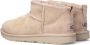 UGG Bruin Tinten Classic Ultra Mini Kids Vachtlaarzen Warme Laarzen Meisjes Beige - Thumbnail 4