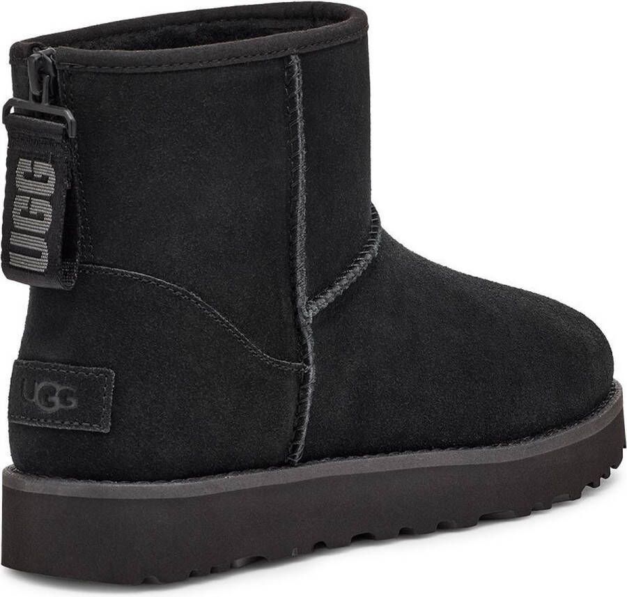 UGG Winterlaarzen Classic Mini Logo Zip met ritssluiting bij de hiel - Foto 4