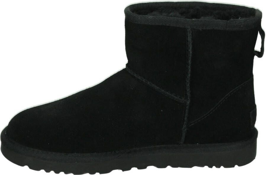 UGG CLASSIC MINI SIDE LOGO II W Volwassenen Gevoerde laarzen Zwart