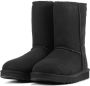 UGG Enkellaarsjes Dames Laarzen Damesschoenen Wol classic short II Zwart - Thumbnail 4