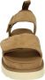 UGG GOLDENSTAR W Volwassenen Platte sandalenDames Sandalen Wit beige - Thumbnail 4