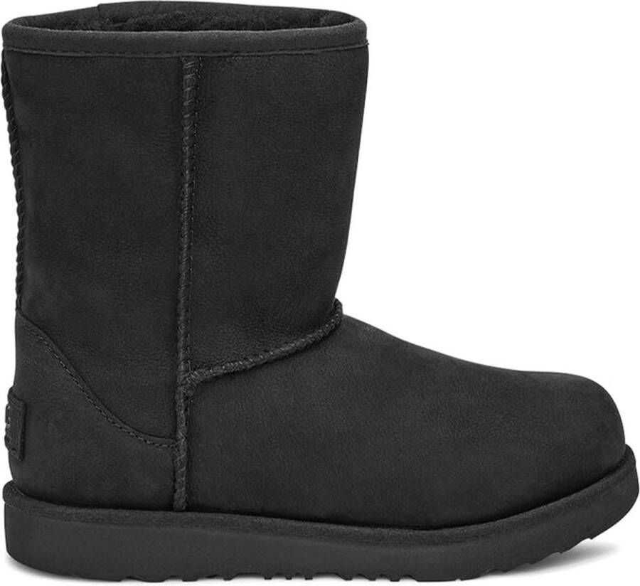 Ugg Classic II enkellaarsje van leer met waterafstotende coating