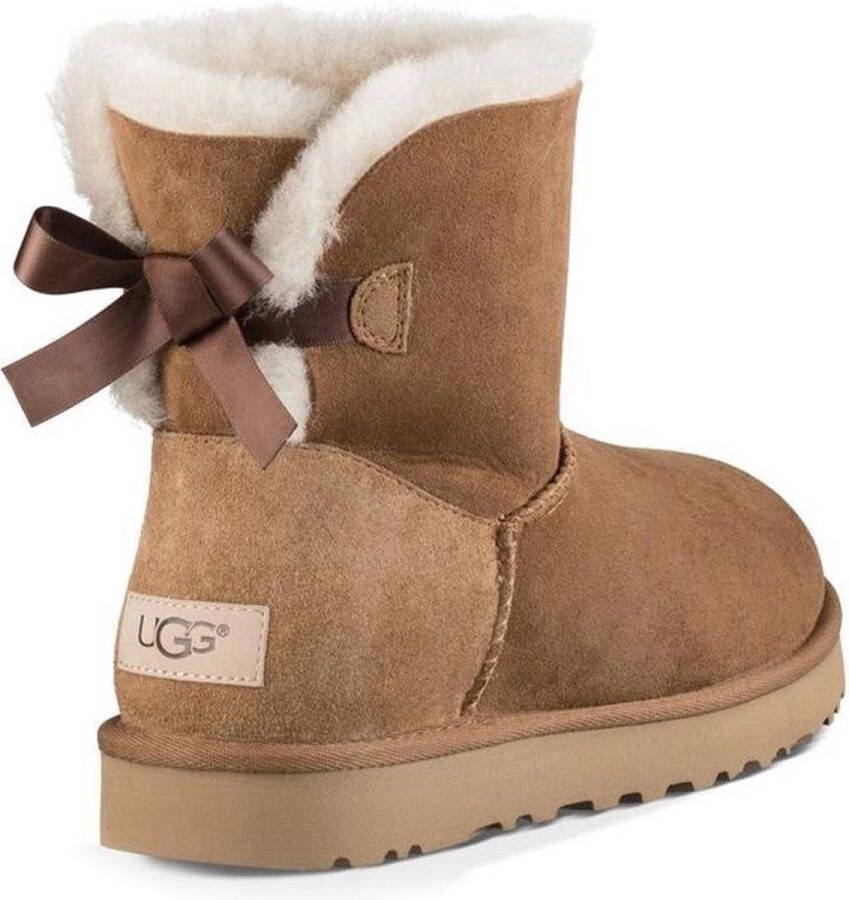 UGG Mini Bailey Bow II Dames Laarzen Chestnut