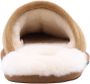 UGG Pantoffels Heren Sloffen Instappers Wol Harde zool Open hiel 1101111 Cognac - Thumbnail 13