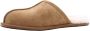 UGG Pantoffels Heren Sloffen Instappers Wol Harde zool Open hiel 1101111 Cognac - Thumbnail 15