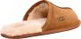 UGG Pantoffels Heren Sloffen Instappers Wol Harde zool Open hiel 1101111 Cognac - Thumbnail 13