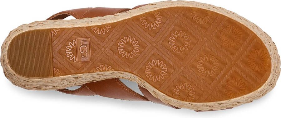 UGG W Careena Dames Sandalen Chestnut