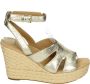 UGG W Careena Dames Sandalen Goud Metallic - Thumbnail 11