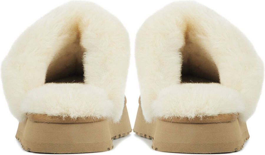 UGG W Disquette Dames Sloffen Chestnut