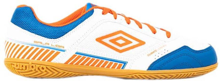 Umbro Sala Ii Liga In Zaalvoetbal Schoenen Wit Blauw