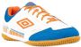 Umbro Sala Ii Pro In Zaalvoetbal Schoenen Wit Blauw - Thumbnail 2