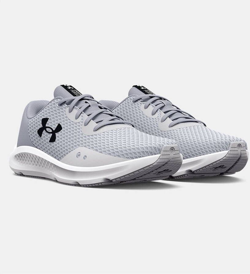 Under Armour Charged Pursuit 3 Hardloopschoenen Halo Gray Mod Gray Black Dames