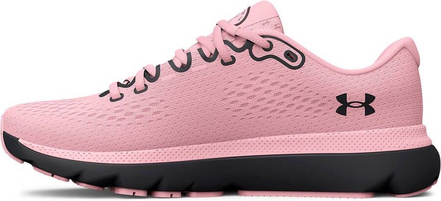 Under Armour HOVR Infinite 4 Hardloopschoenen Prime Pink Jet Gray Jet Gray Dames