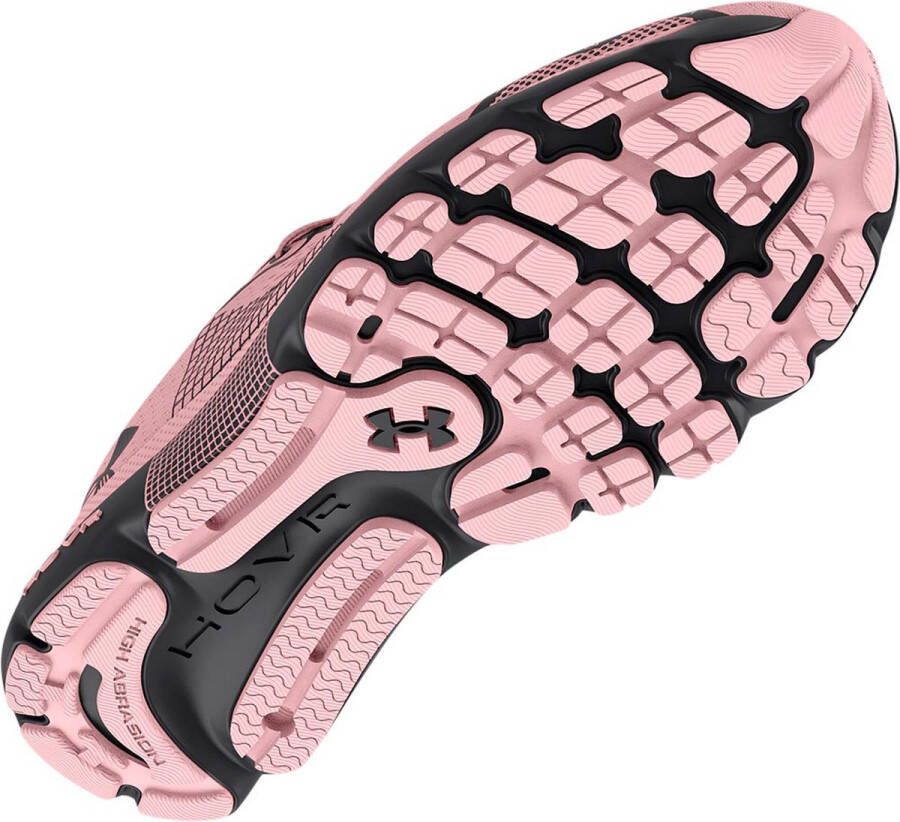 Under Armour HOVR Infinite 4 Hardloopschoenen Prime Pink Jet Gray Jet Gray Dames