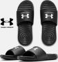 Under Armour Ansa Fixed Slides 3023761-004 Mannen Zwart Slippers - Thumbnail 14